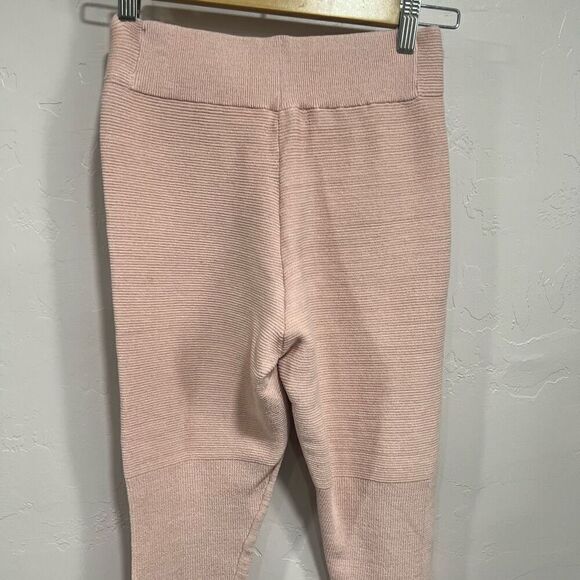 Gymshark Time Out Ribbed Knit Jogger Pink Blush, small - Picture 6 of 7